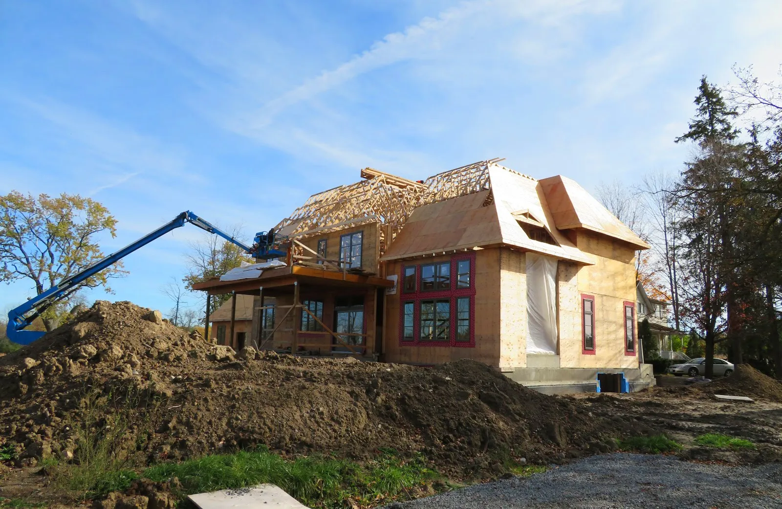 Toronto Contemporary Brick & Stone Custom Home – D&H Builders Project 1