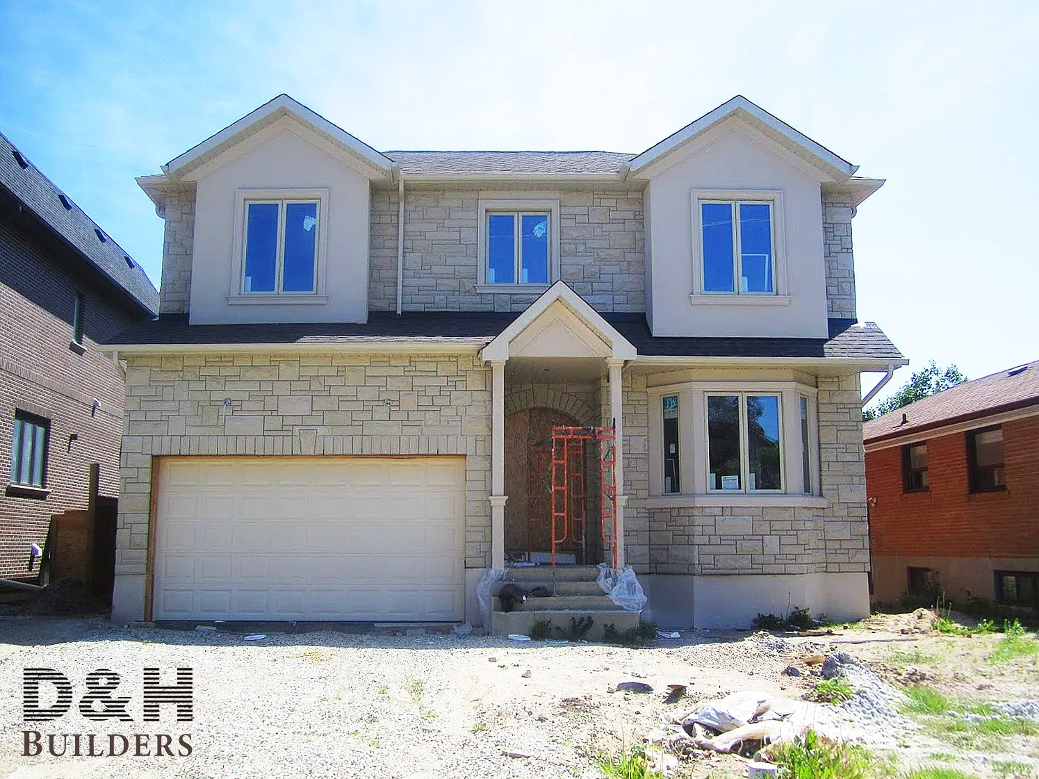 Traditional Brick & Stone Estate – D&H Builders Project 5